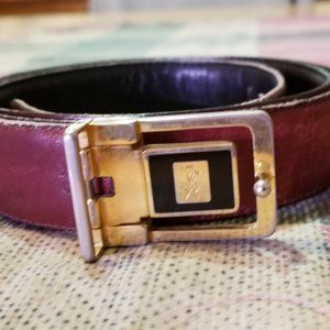 Yves Saint Laurent Men's Leather Belt